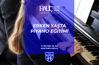 Erken Piyano Eğitimi 2026 - Haliç Üniversitesi SEM