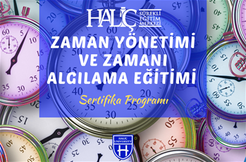 Zaman Yönetimi ve Zamanı Algılama Eğitimi Sertifika Programı